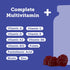Gummies 60ct Hyland's Kids Multivitamin + Superfoods Boost, Sugar Free Natural Strawberry Flavored with Fruits