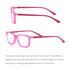 Readerest Blue Light Blocking Reading Glasses, Pink, 3.25 Magnification, Antiglare, UV Protection for Men and Women