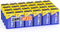 PKCELL 9V Batteries, 24 Pack 9 Volt Batteries Carbon Zinc, 9V Battery for
