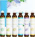 Set, Pack 6 x10ml Aromatherapy Essential Oils Roll On Natural Pre-diluted Blend Oils for Skin Use, Relaxation Gift