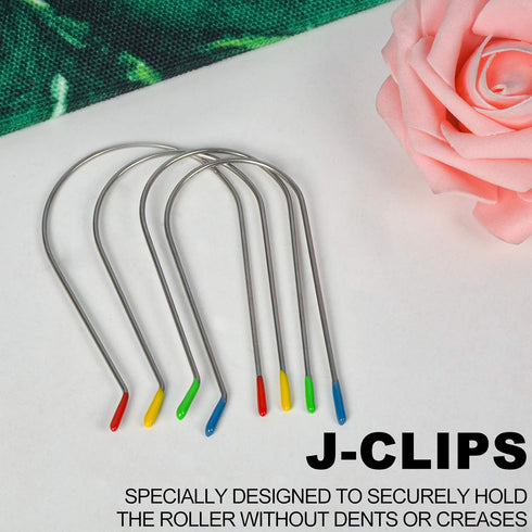 Hot Curler Clips Replacement - Fits 1.5 inch, 1.75 inch Hot Rollers Securing Pins