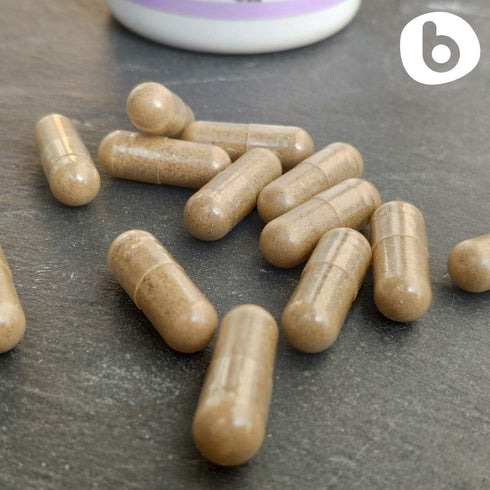 Organic Lavender Capsules - Natural Supplement for Relaxation and Balance, Non-GMO, Gluten-Free, 90 Vegan Capsules