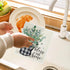 LARTSFRO 4 Pack Bless This Home Swedish Dishcloths for Kitchen, Home Sweet Home, Swedish Dish Cloths for Home, Papaya