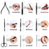 Manicure Set Nail Clipper Kit, 12 In 1 Professional Pedicure Set for Women and Men with Travel Case