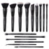 Raffaello Makeup Brushes 15Pcs Premium Synthetic Brush Set for Foundation, Contour, Blush, Concealer, Eye Shadow