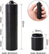 PPFISH EDC 3 PPFISH Portable Daily Pill Case, Compartments Anti-Skid Aluminum Alloy Waterproof Pill Box Dispenser