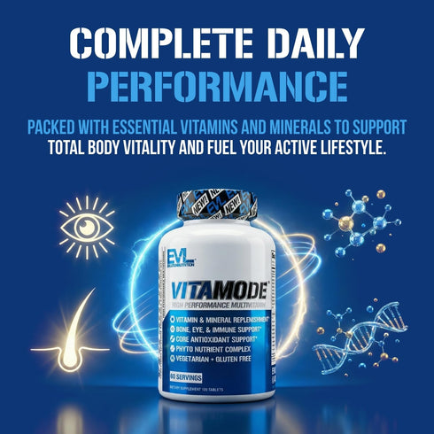 Immune EVL Advanced Daily Multivitamin - Men's Multivitamin with Essential Minerals Phytonutrient Complex and VitaMode