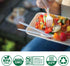 100% Compostable Heavyweight Utensils - No Plastic Knives, Forks, Spoons, Eco-Friendly Flatware for Parties, Weddings