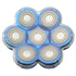 Upgrade 7 Blades Shaver Replacement Blades - Compatible with Freedom Gold Shaver and Most Mainstream Electric Shavers