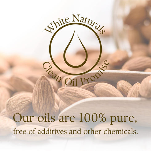 Sweet Almond Oil for Hair and Skincare, 100% Pure Natural Cold Pressed, Organic Moisturizer