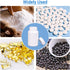 Empty Plastic Pill Bottle Medicine Bottles, Reagent Chemical Container with Smooth Screw Lid for Liquid Solid Powder
