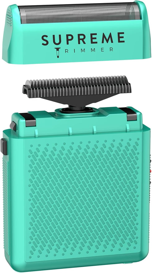 Supreme Trimmer Replacement Foil & Cutter SB11, Hypoallergenic Foil for STF101 SOLO, Light Blue