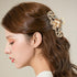 Rhinestone Hair Claw Clips, Vintage Alloy Fancy Jaw Clips for Large Hair Accessories