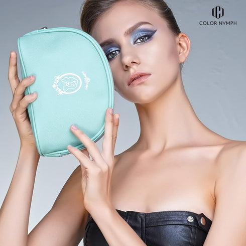Color Nymph All In One Makeup Kit, Makeup Gift Set for Beginners with Eyeshadow Palette, Blush, Lipstick, and Bag