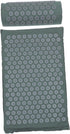 Set FRCOLOR Acupressure Massage Mat and Relief Massage Pillow with Non-Slip Surface, Portable Carrying Bag Included