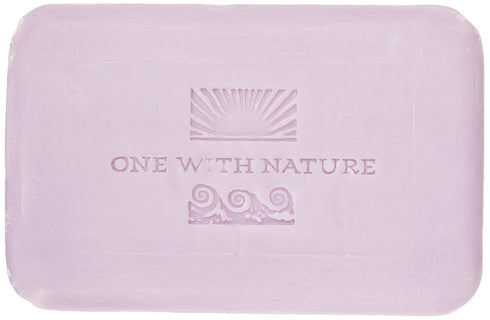 One With Nature Dead Sea Mineral Soap, Blackberry Pear, 7 Ounce Bar