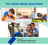 My Heating Pad for Pain Relief - Moist Microwavable Hot Pack, Blue