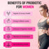 Vaginal Probiotics, 70 Billion CFU for Women, Prebiotic & D-Mannose, 13-in-1 Probiotic for Vaginal Health