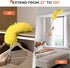 Dusters for Cleaning High Ceiling Fan: Newliton Microfiber Feather Duster with 30'' to 100'' Telescoping Extension Pole