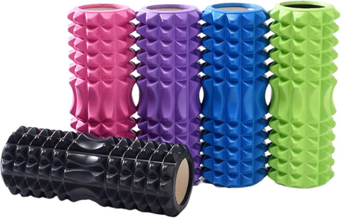 Piegricdiat Portable Massager 33cm Guasha Back Massage Roller Stick,
