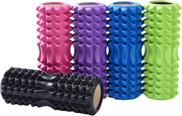 Piegricdiat Portable Massager 33cm Guasha Back Massage Roller Stick,