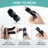 Trigger Finger Splint, Mallet Finger Brace for Index, Middle, Ring Finger - Tendon Release & Pain Relief