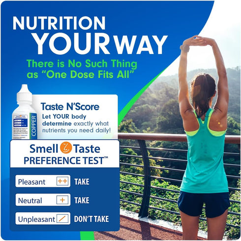 Taste N' Score Copper Liquid Ionic Supplement - 100% Pure, 2 mg, 177 Servings