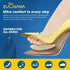 Ball of Foot Cushions, Metatarsal Pads for Women (2 Pairs), Gel Heel Cushions for Foot Pain Relief and Comfort (Beige &