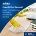 AIDEA Microfiber Cleaning Cloths, White, 100PK, Absorbent, Lint-Free, 11.5 in. x 11.5 in.