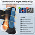 HiheXien 2 Ankle Brace for Sprained Ankle, Ankle Brace for Women Men Adjustable & Air Fabric Cool With Removable Side
