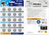 PKCELL 20 Pack CR2450 2450 3V 5-Year Battery CR Lithium Battery, Shelf Life,High Capacity, Long Lasting Power