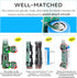 Electric Toothbrush Battery Replacement - for Philips Sonicare Parts HX6300 HX6500 HX6610 HX6700 HX6900 HX9300 Series
