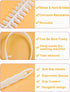 Durable Nylon Washing Machine Cleaner Brush | Household Cleaning Brush for Front Load Machines and Flexible Slit