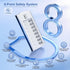 EBL Rechargeable AAA Batteries 8 Pack 1100mAh NiMH with Charger
