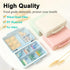 Wopanxye 9 Travel Pill Organizer, Compartments Portable Medicine Storage Box, BPA-Free, Double Lock, Daily Cute