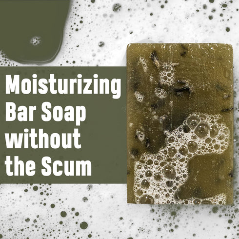 Ness Mens Soap Bar - Maritime Moss Scent, Natural Soap with Organic Ingredients, Handmade in the USA