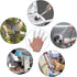 Cuttte Approx. 330 PCS Medium Latex Finger Cots, Disposable Finger Gloves Protectors, Thumb Covers for Fingertips