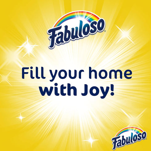 Fabuloso Multi-Purpose Cleaner, 2X Concentrated Formula, Refreshing Lemon Scent, 56 oz