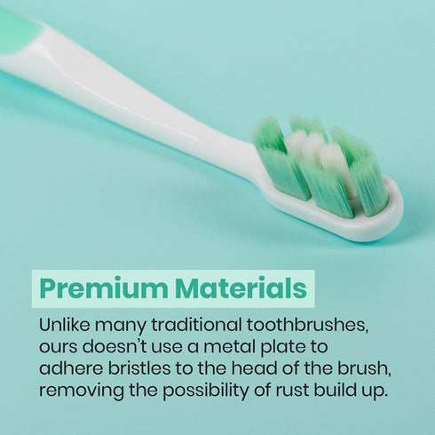 Lindo Ultrafine Toothbrush for Sensitive Gums and Teeth, 12000+ Ultra Fine Bristles, Pack of 4