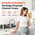 Garbage Disposal Cleaner and Deodorizer Drops, 50-Count, Orange Zest Scented Kitchen Sink Freshener Pods