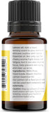 Viva Doria 100% Pure Lemon Essential Oil - Undiluted Food Grade Southwest USA Lemon Oil, 15 mL