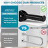 NINEMAX Doorway Assist Handle, Flip Up Folding Grab Bar for Wall, Foldable Safety Grab Handle for Elderly/Handicap