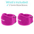 Vive Tennis Elbow Brace for Men & Women, 2 Pack, Adjustable Arm Support Band for Pain Relief