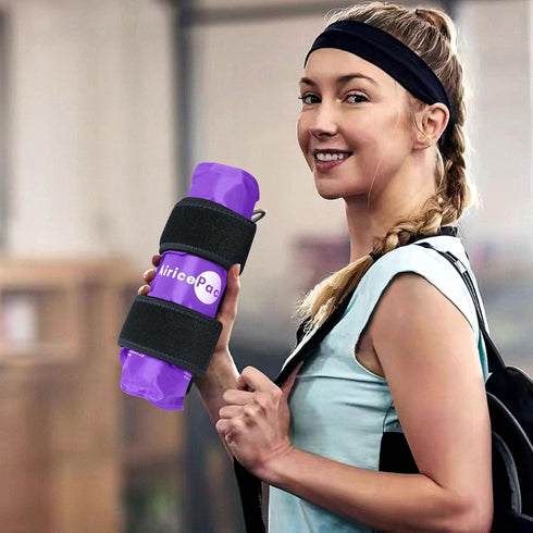 2 Ice Pack for Knee Pain Relief, Reusable Gel Ice Wrap for Injuries, Cold Compress Therapy for Arthritis & Meniscus