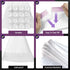 JOYEUX Small Trash Bags, 4 Gallon, 90 Count, Drawstring White Mini Liners for Bathroom, Bedroom, Office