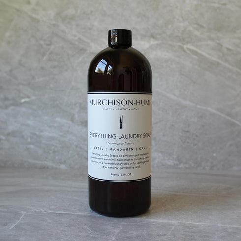 Murchison-Hume Everything Laundry Detergent, Basil Mandarin Kale