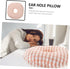 Unomor Ear Hole Pillow for Elderly Nursing Ergonomic Side Pillow with Hole for Comfortable Sleep Portable Office Ear