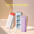 HESSION 3 1 Pack Daily Pill Organizer Travel Pill Box Daily Portable Vitamin Case Compartments Medicine Container BPA