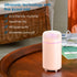 Car Diffuser Humidifier, Mini Portable Essential Oil Diffuser for Car, Home, Office, Bedroom (Pink)