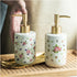 REFKIT Bathroom Hand sanitizer Bottle Hotel Toilet Shampoo Shower Gel Press Bottle Disinfectant Bottle(B)